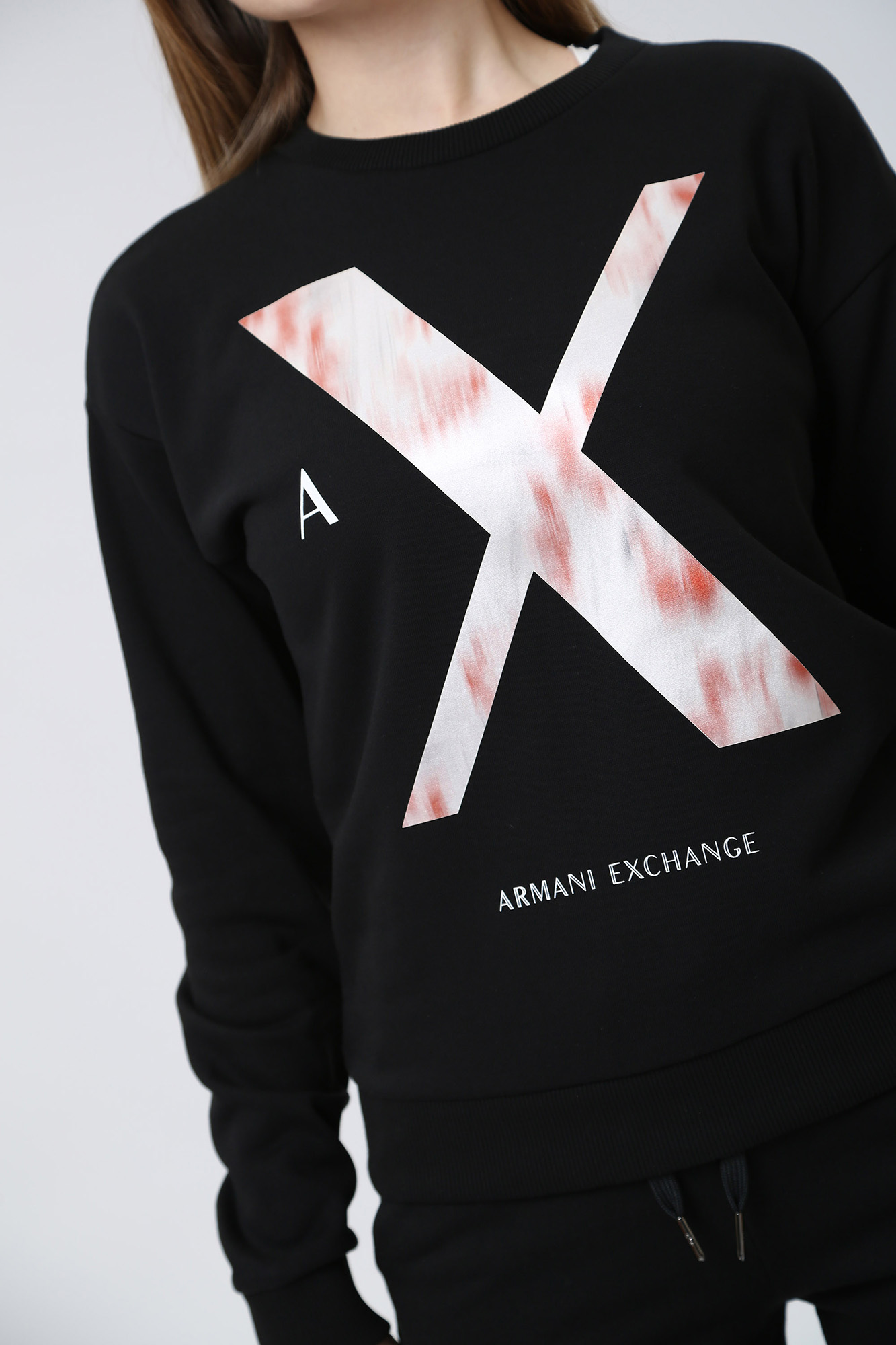 3RYM30_YJ3NZ свитшот armani exchange 