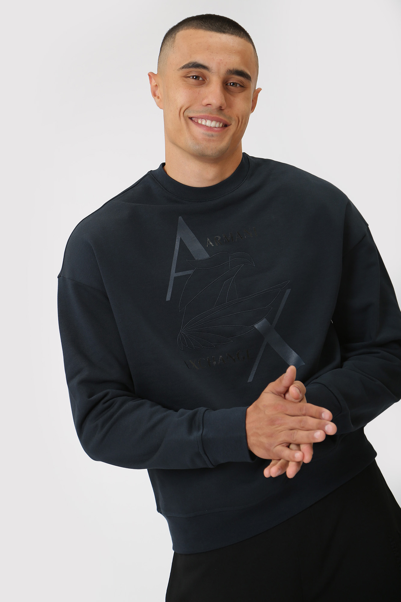 6RZMAM_ZJ9KZ Свитшот Armani Exchange Синий