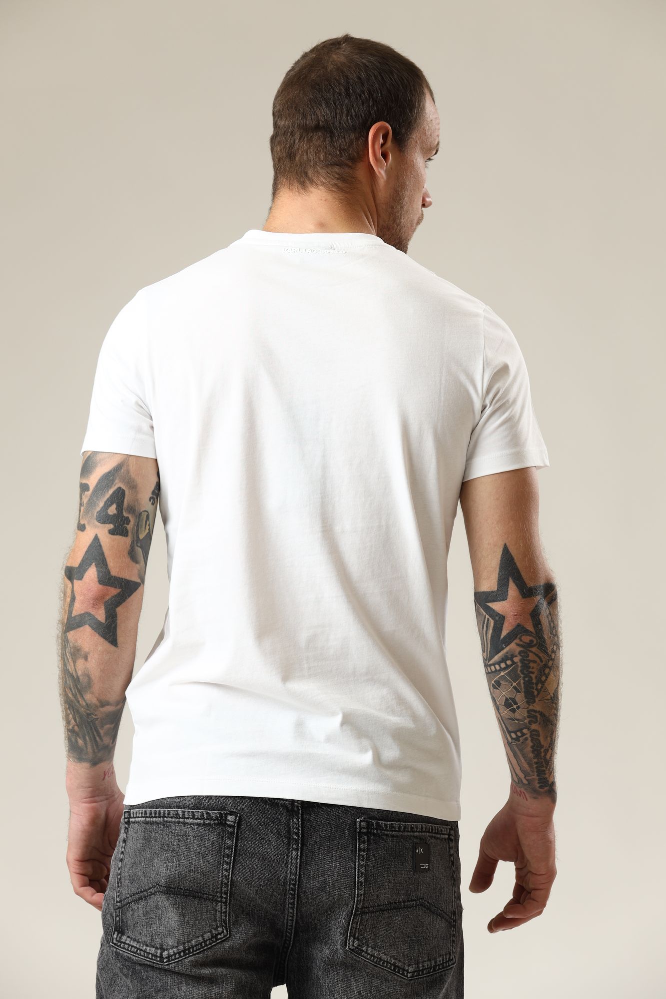 511224_755081 Футболка Karl Lagerfeld Белый