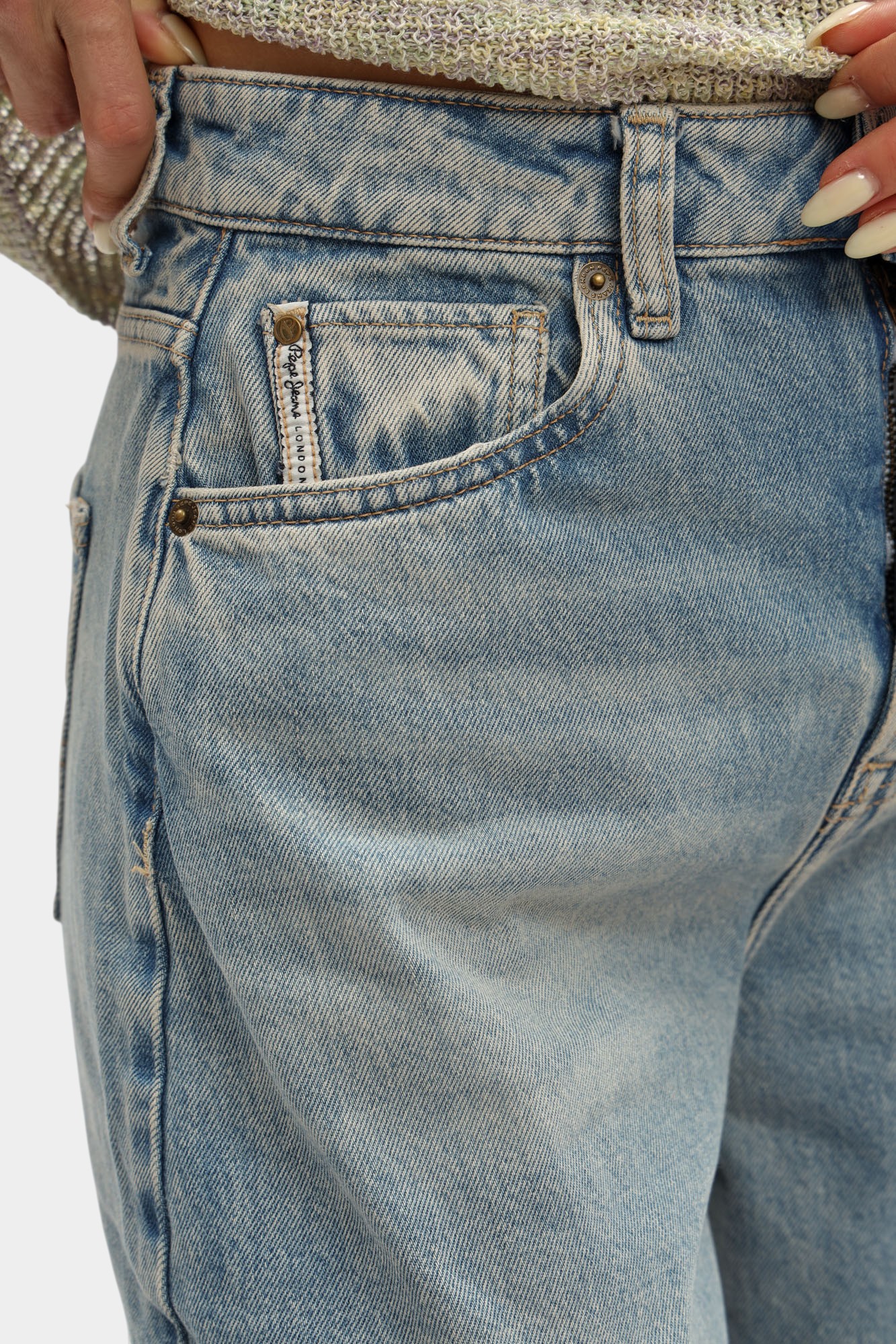 PL2047402S0 брюки джинсовые pepe jeans 