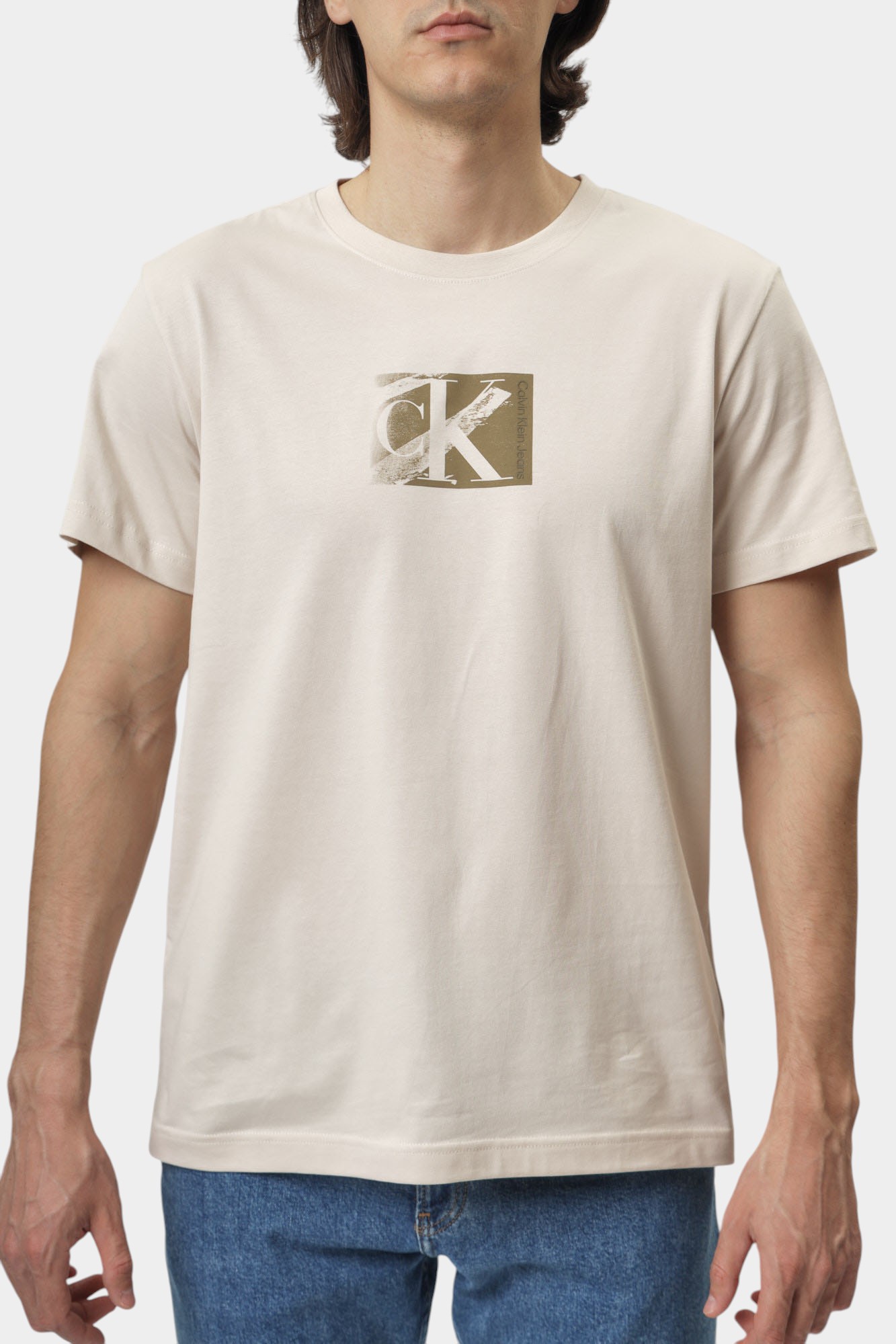 J30J327077 Футболка Calvin Klein Jeans Белый