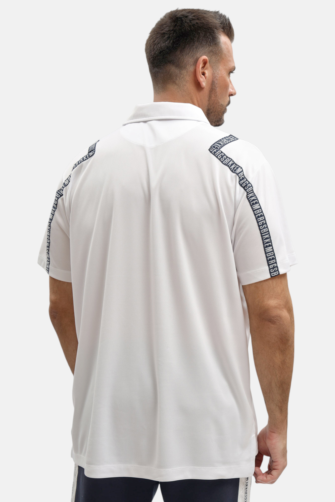 BMT1609 Поло Bikkembergs Белый