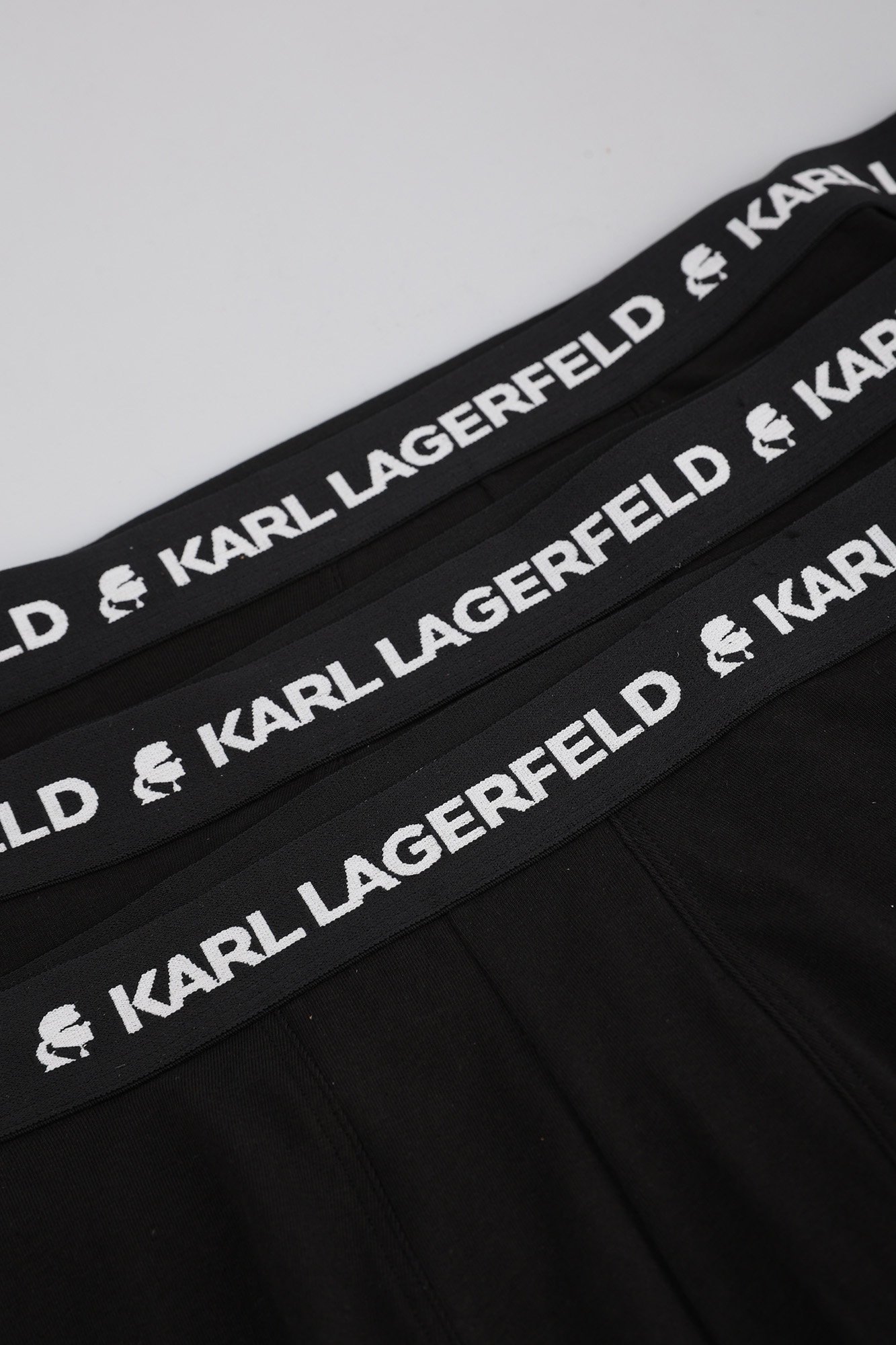 Комплект трусов 3 шт. Karl Lagerfeld Хлопок Черный