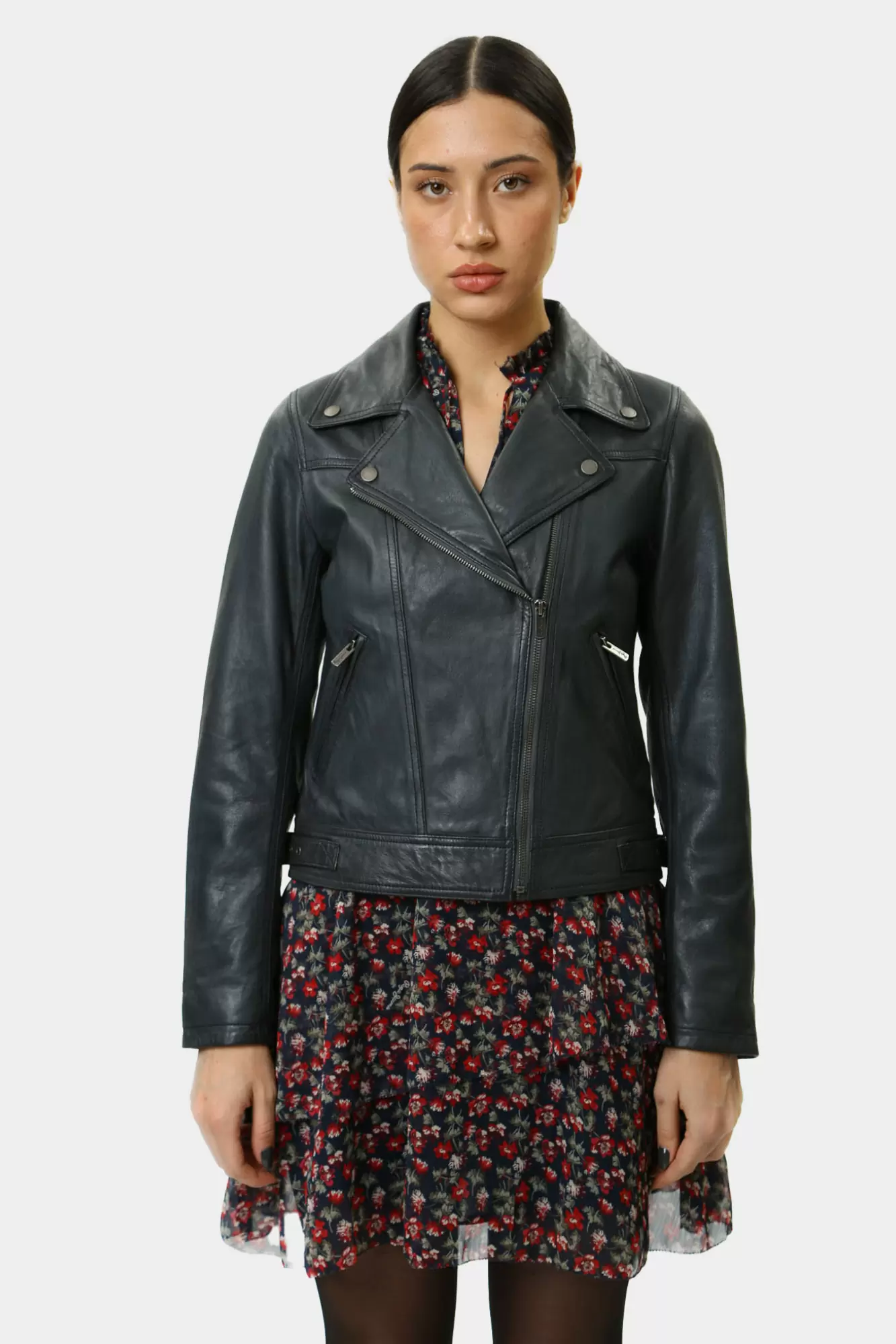 PL402428 куртка кожаная pepe jeans 