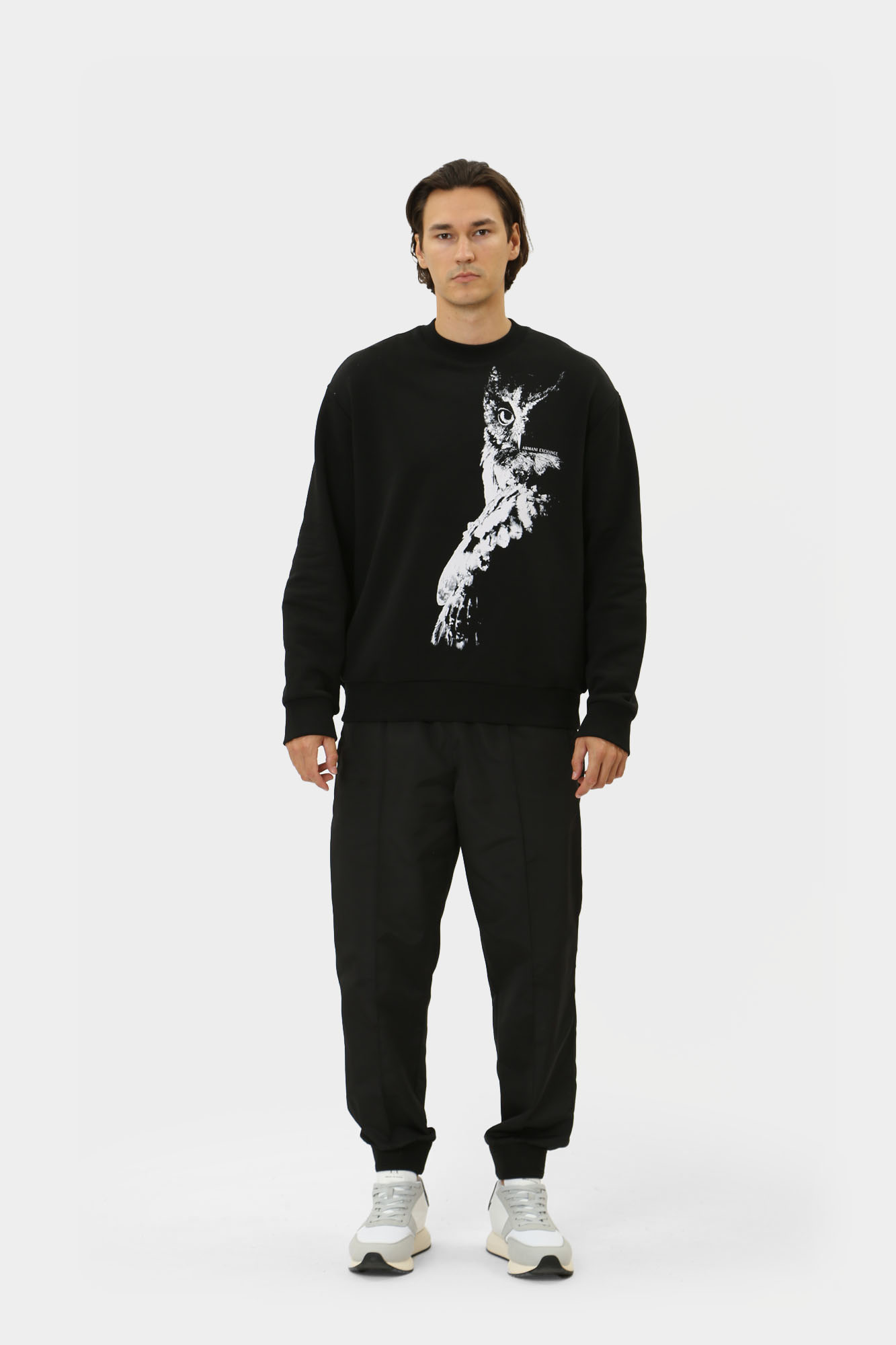 XM000042_AF10858 Свитшот Armani Exchange Черный