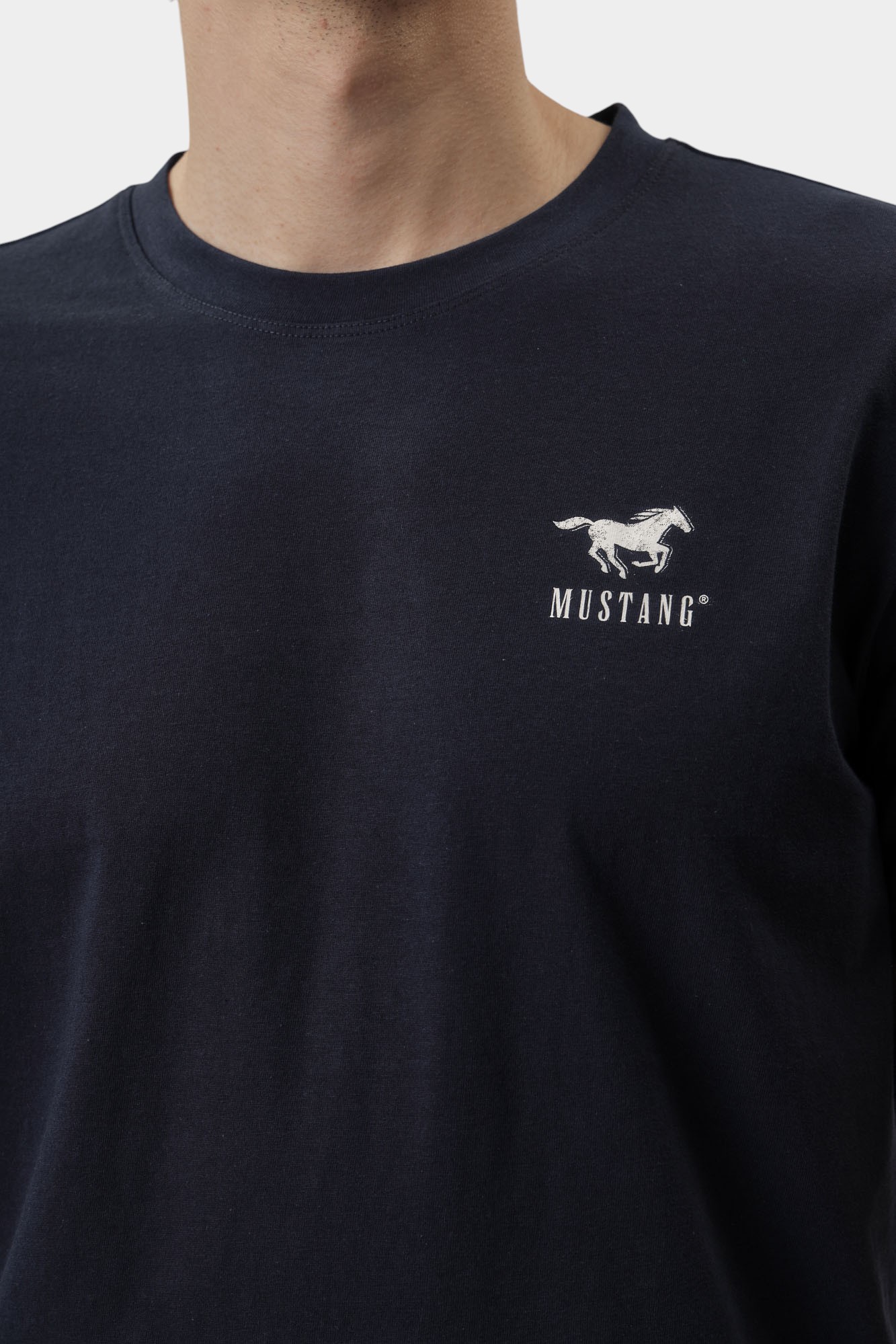 1016265 Футболка Mustang Синий