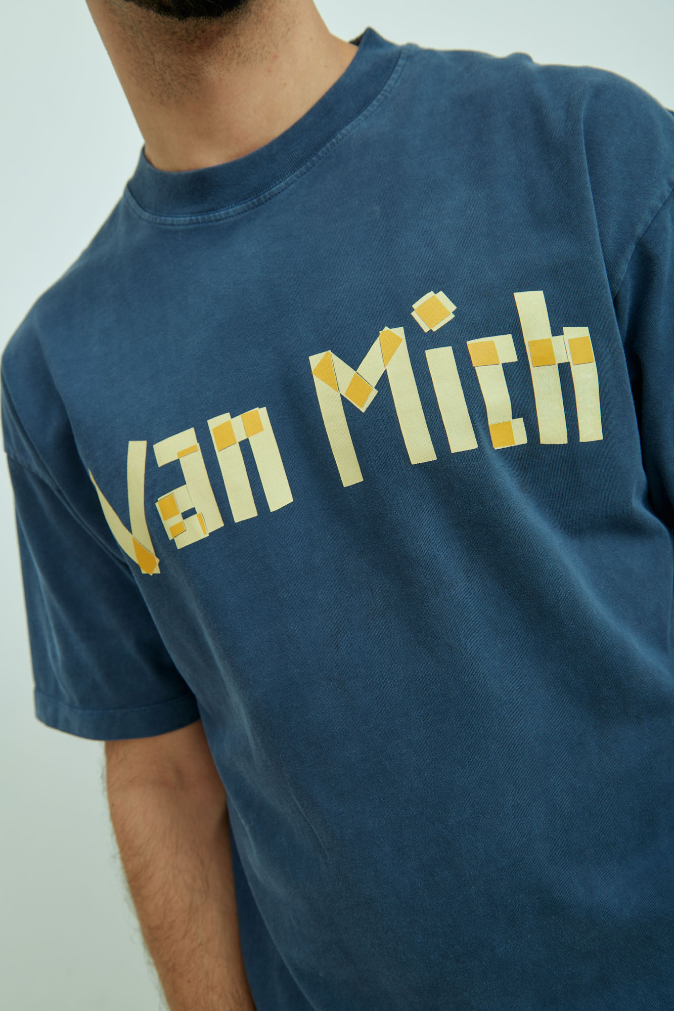 VM-ERK-22-067 Футболка Van Mich Синий