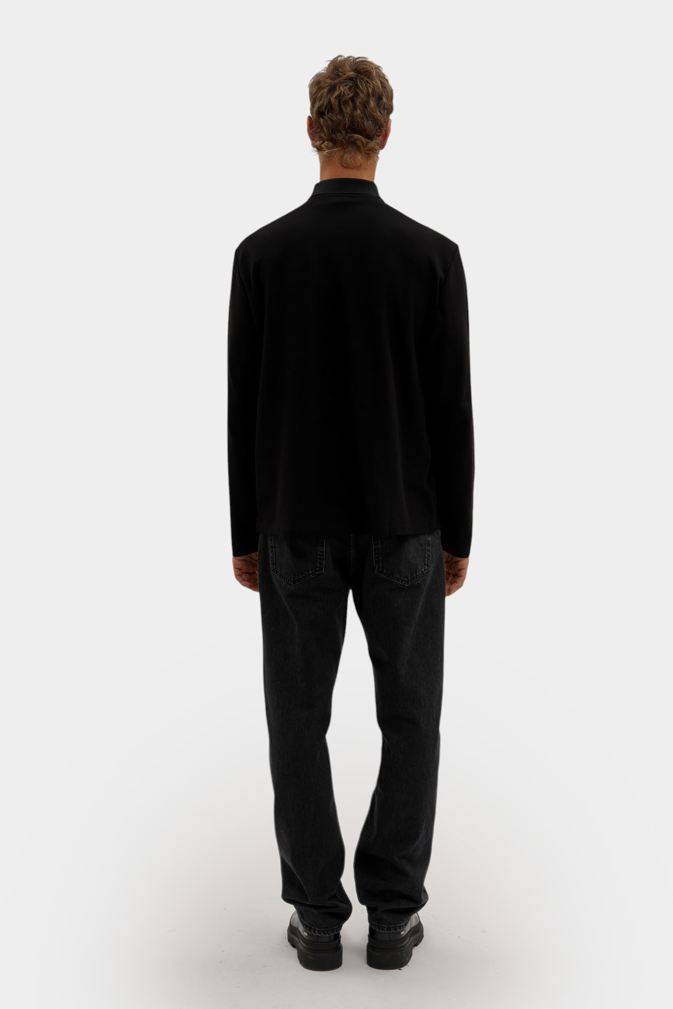 XM001394_AF16262 Поло Armani Exchange Черный