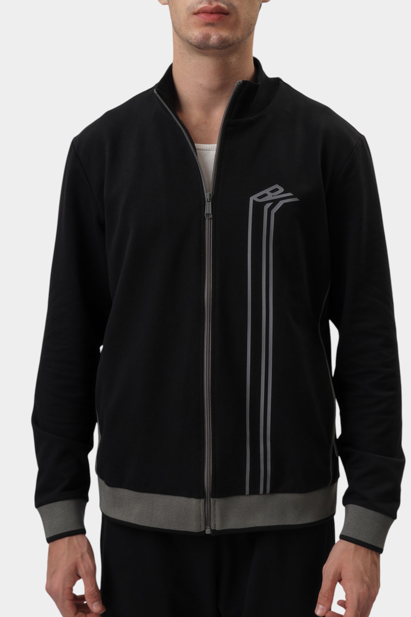 BMF0734 Тректоп Bikkembergs Хаки