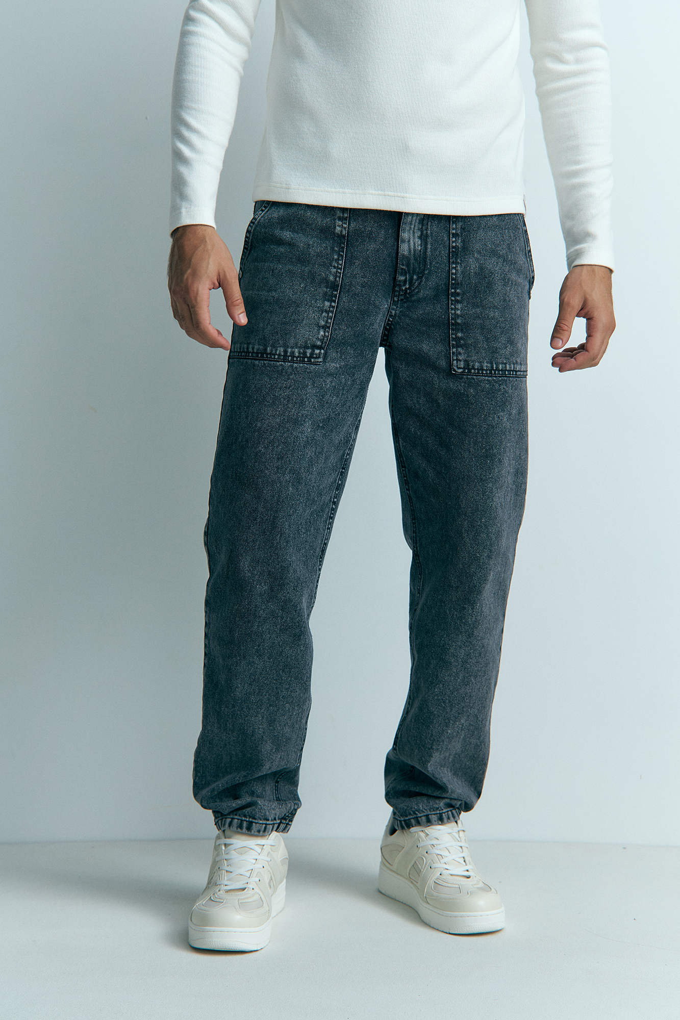 M-232-TH-0143 Брюки The Hills Серый