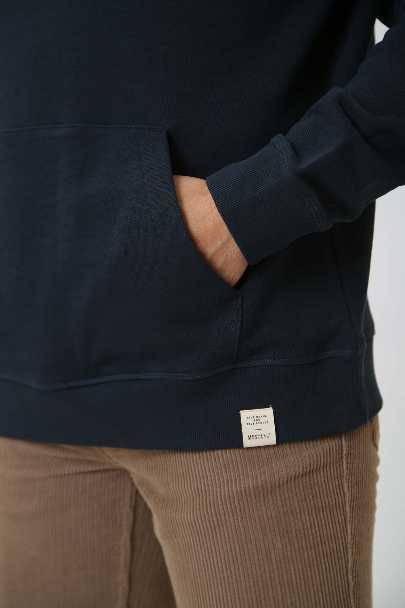 1014508 Худи Mustang Синий