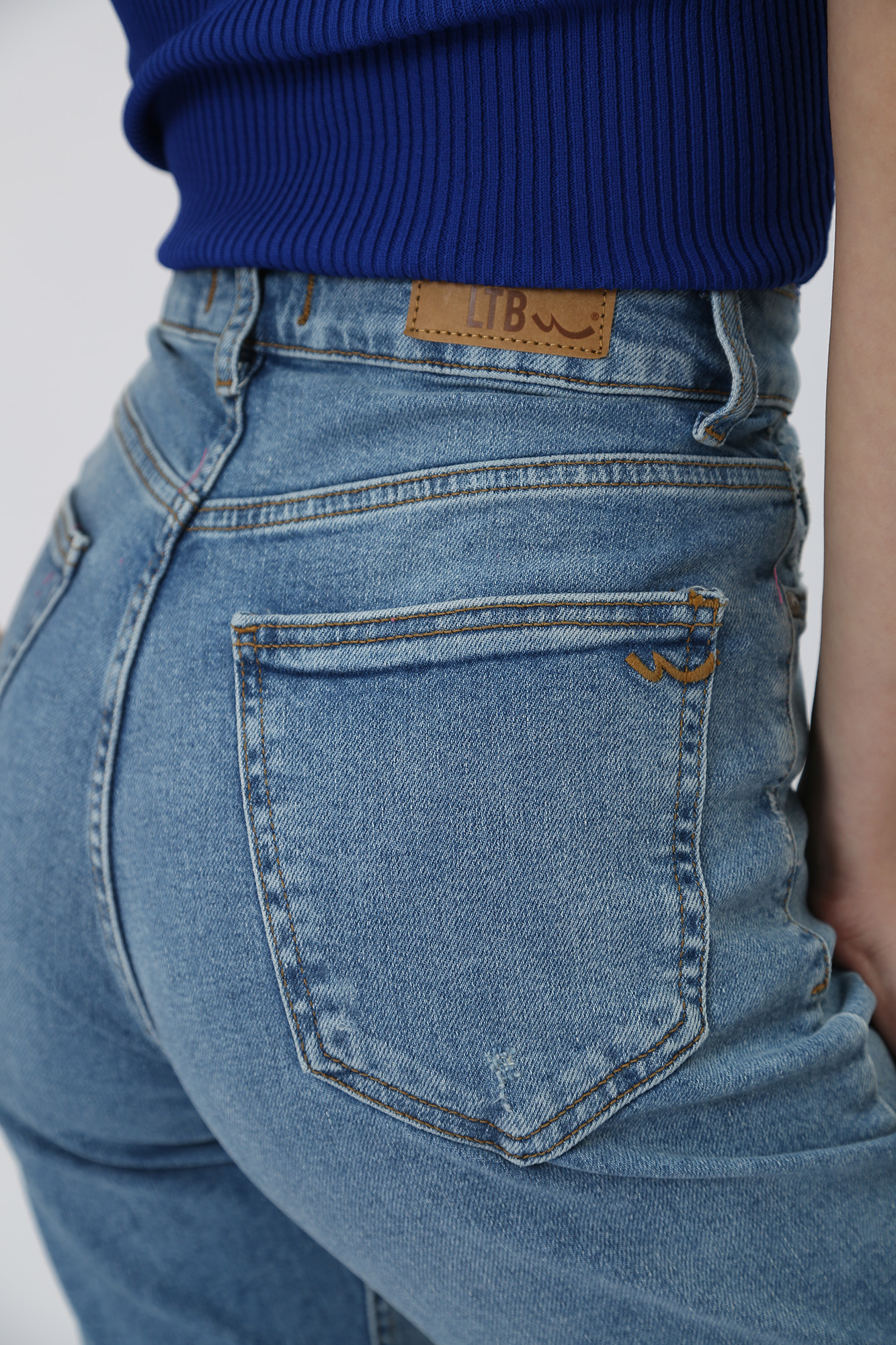 51580-15459 джинсы myla zip ltb