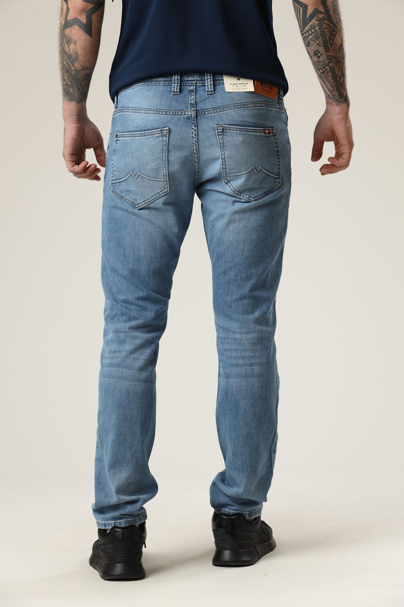 1010850-5000 Джинсы Oregon Tapered Mustang Голубой
