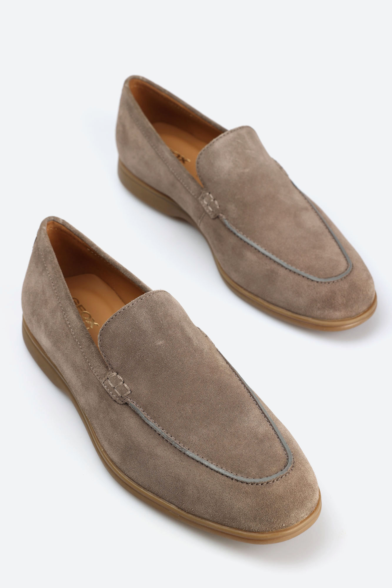 U3548D00022C Лоферы Geox Серый