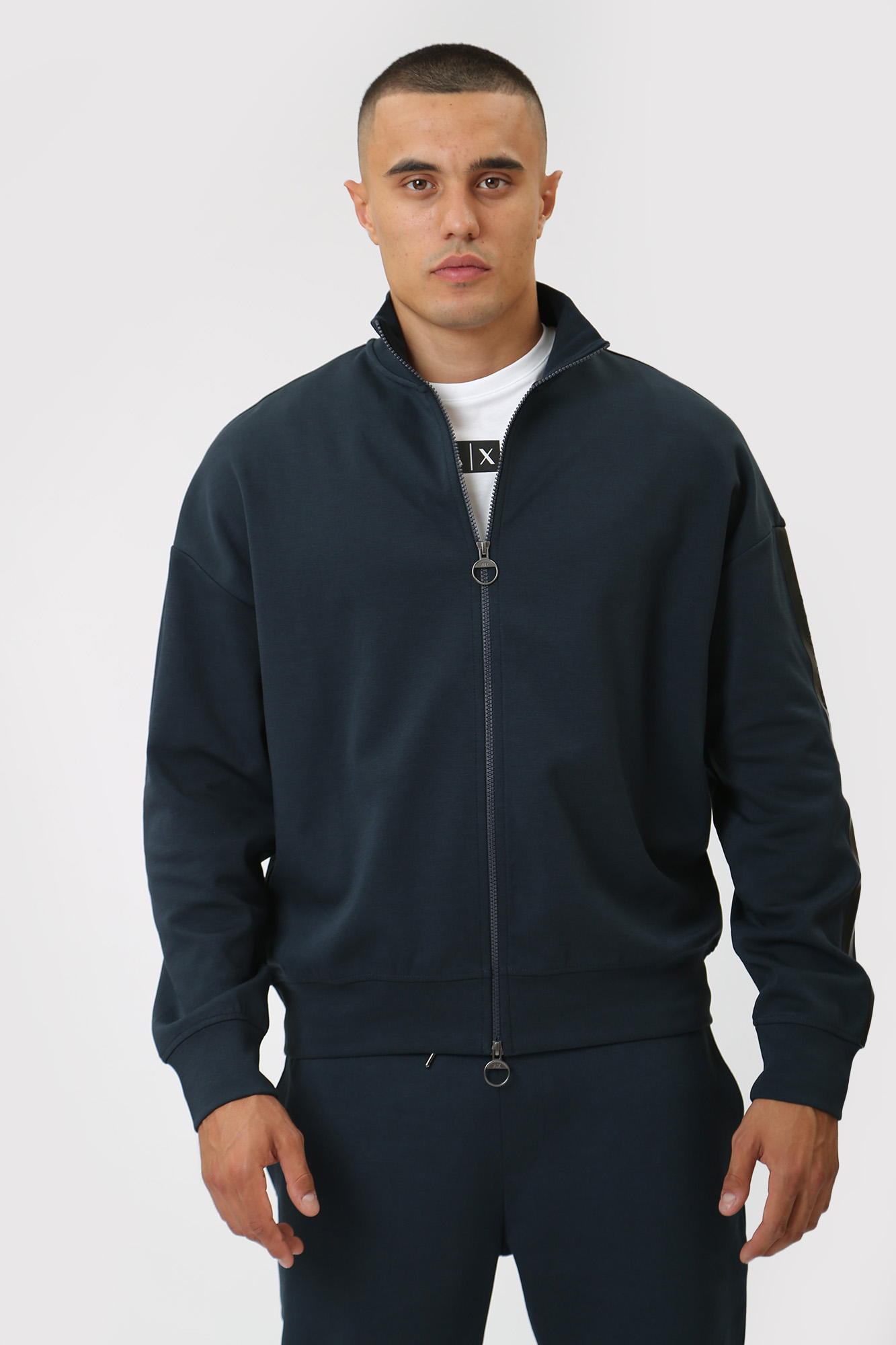 6RZMCB_ZJ9QZ Толстовка Armani Exchange Синий