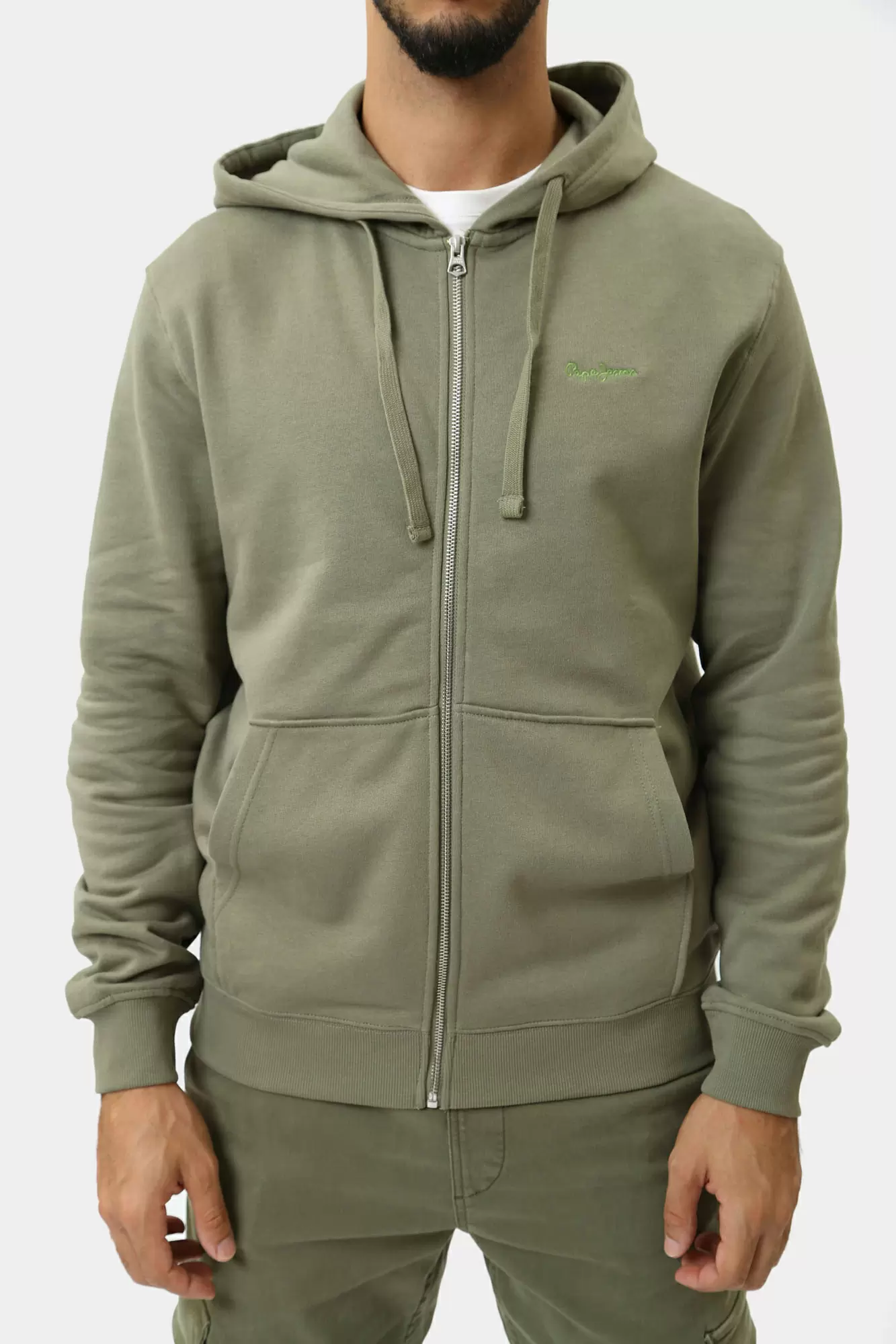 PM582717 Кардиган на застежке Pepe Jeans Хаки