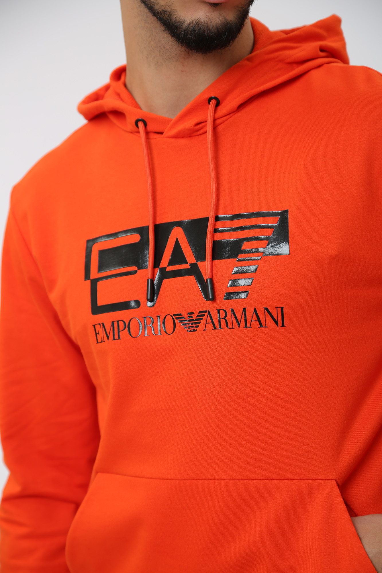6RPM62_PJ05Z Худи EA7 Оранжевый