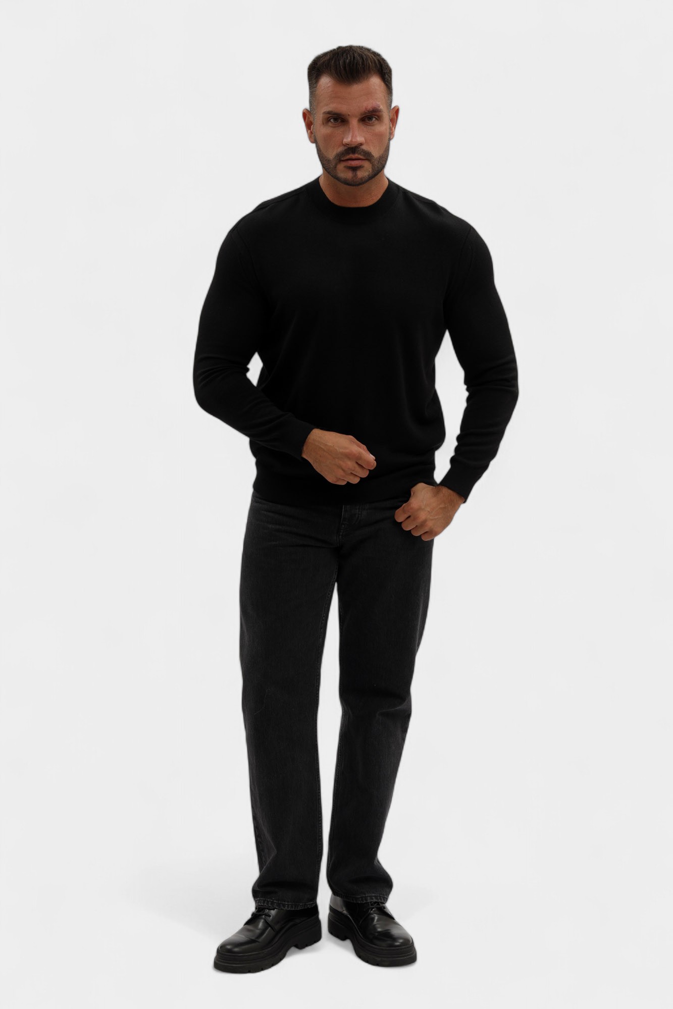 XM001878_AF11982 Джемпер Armani Exchange Черный