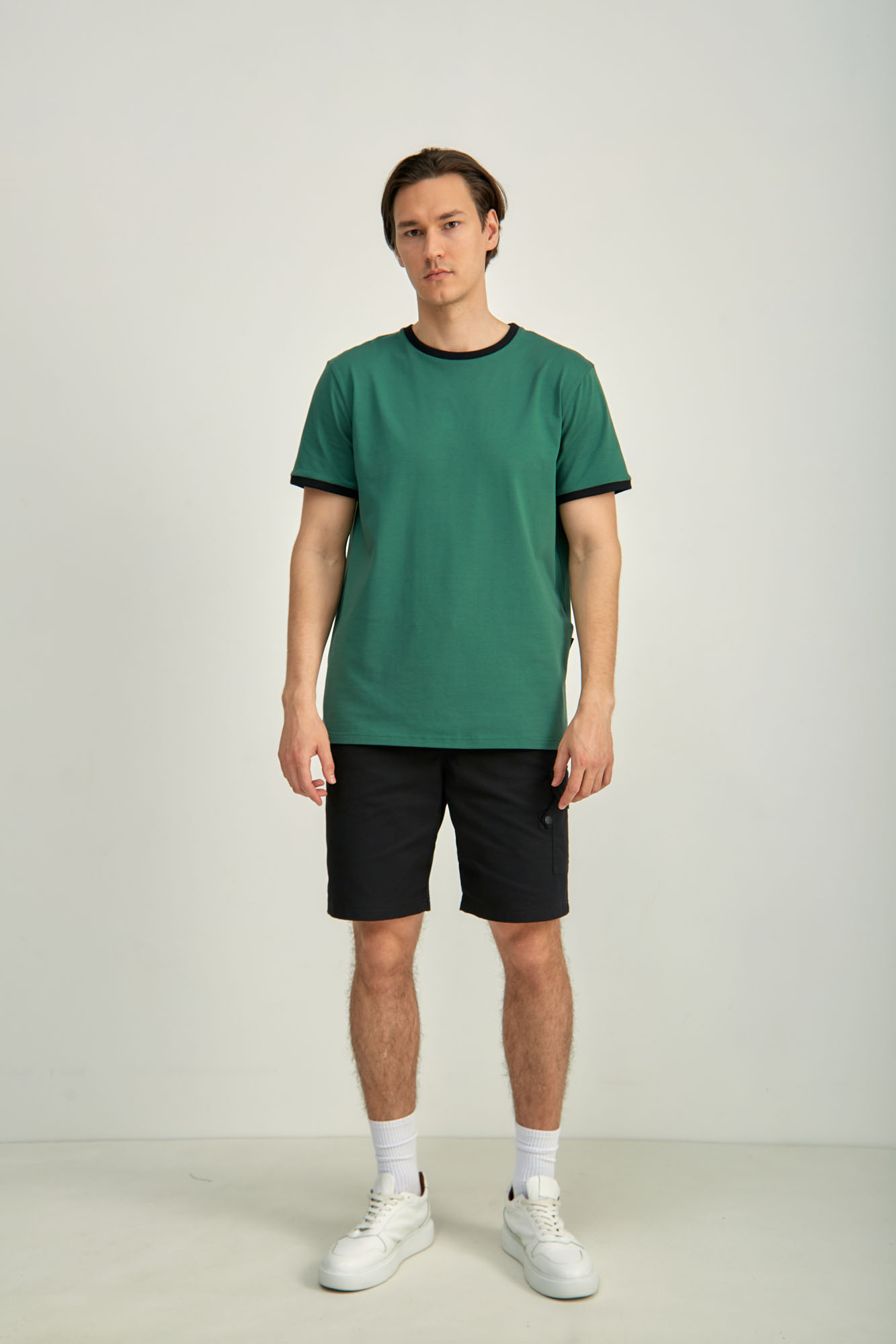 M-241-P-22-0090 Футболка The Hills Зеленый