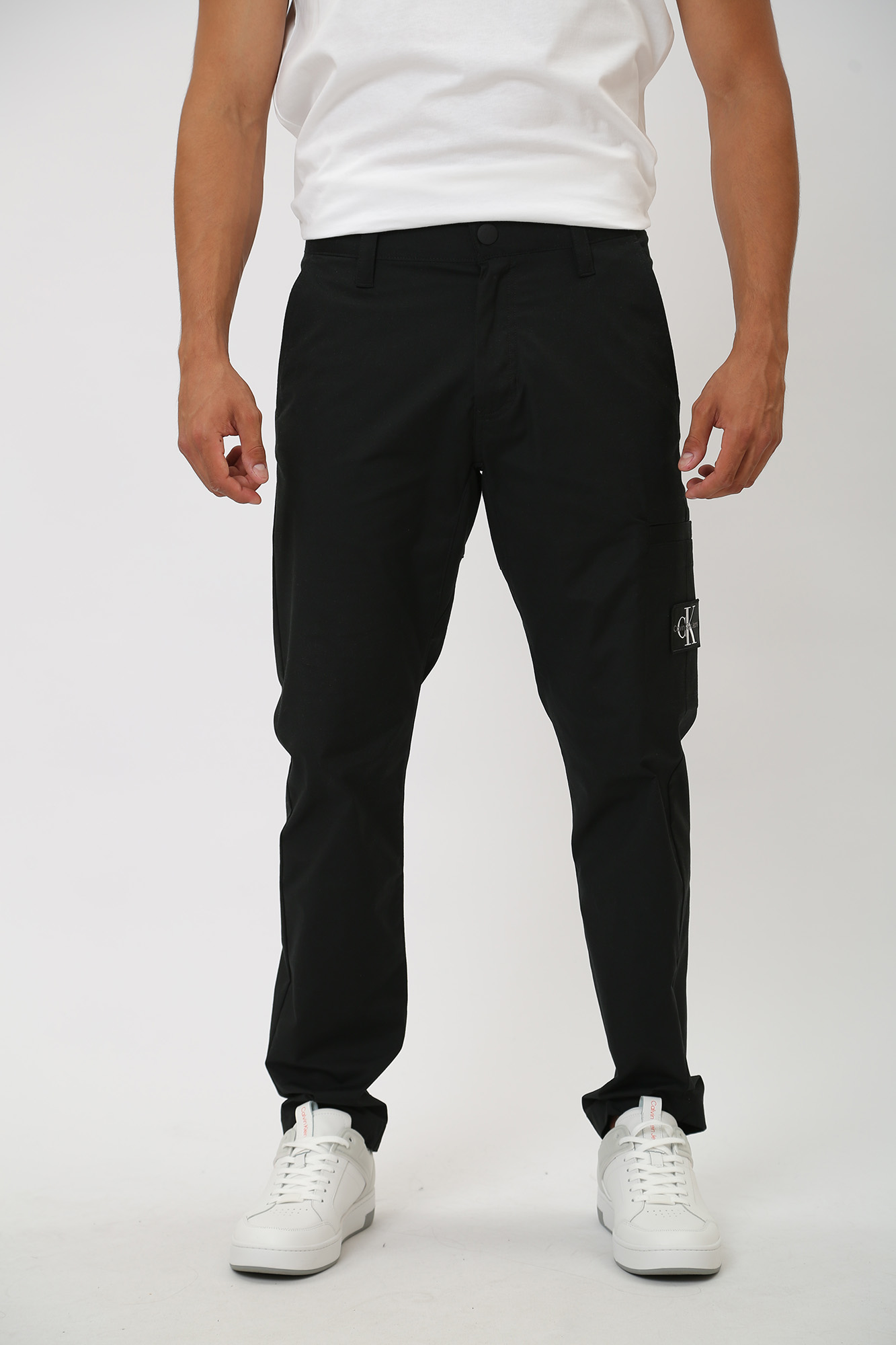 J30J323508 Брюки чиносы Calvin Klein Jeans  Calvin Klein Jeans Черный