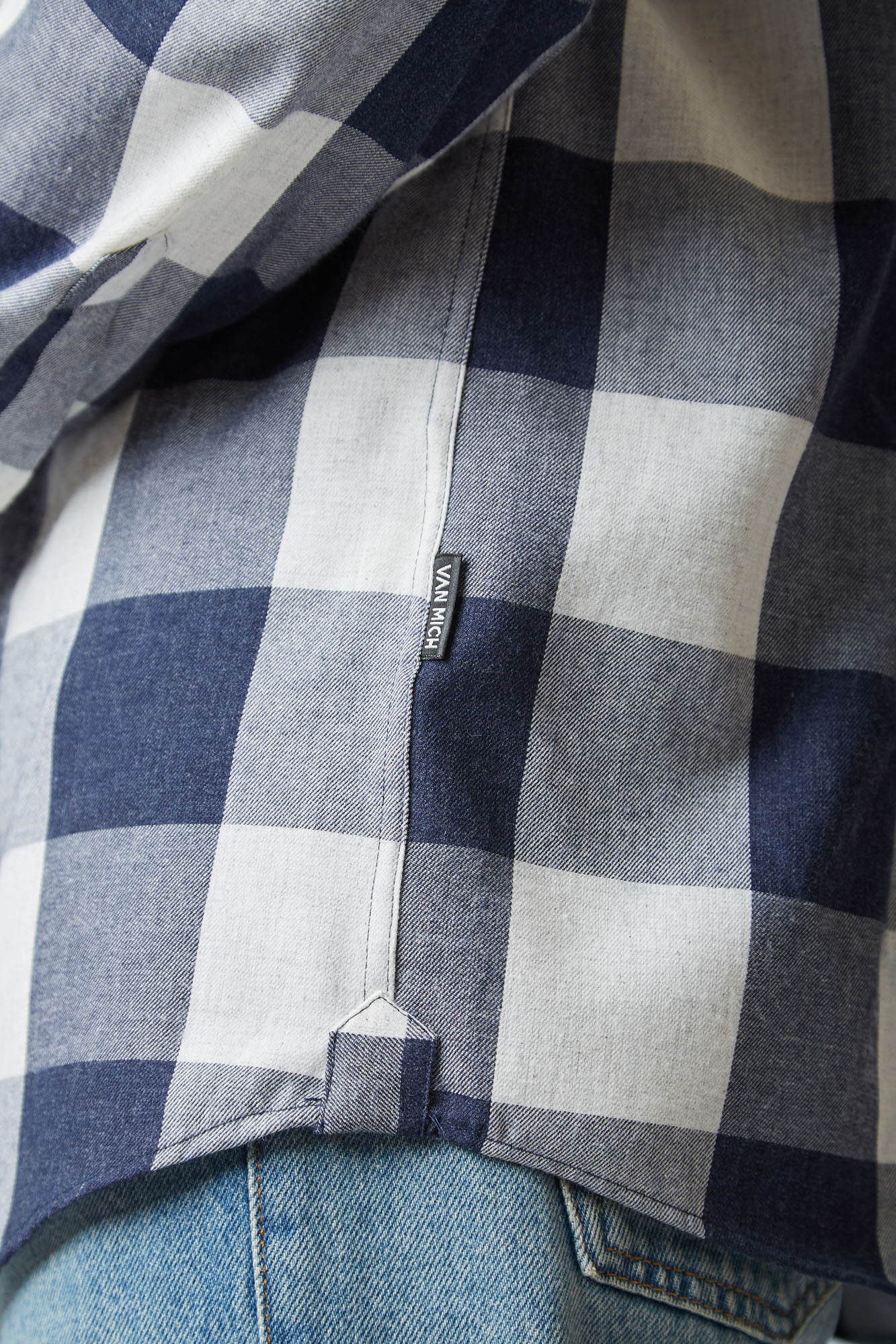 VM-BAL-58-005 Рубашка с длинным рукавом Van Mich Синий