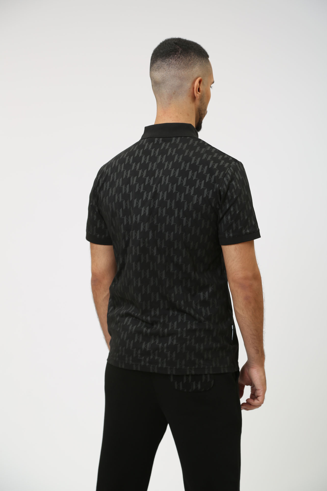 542251_745070 Поло Karl Lagerfeld Черный