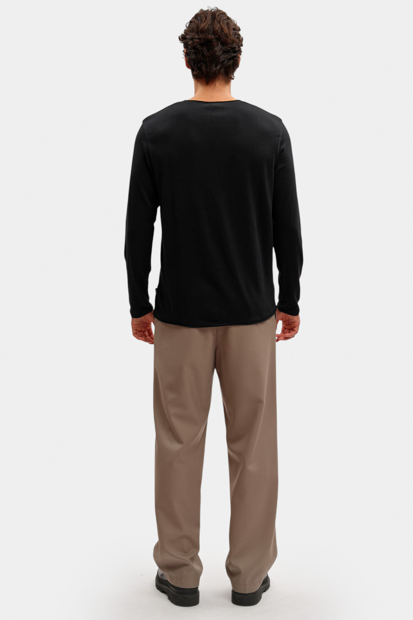 30045640_10019458 Лонгслив Strellson Черный