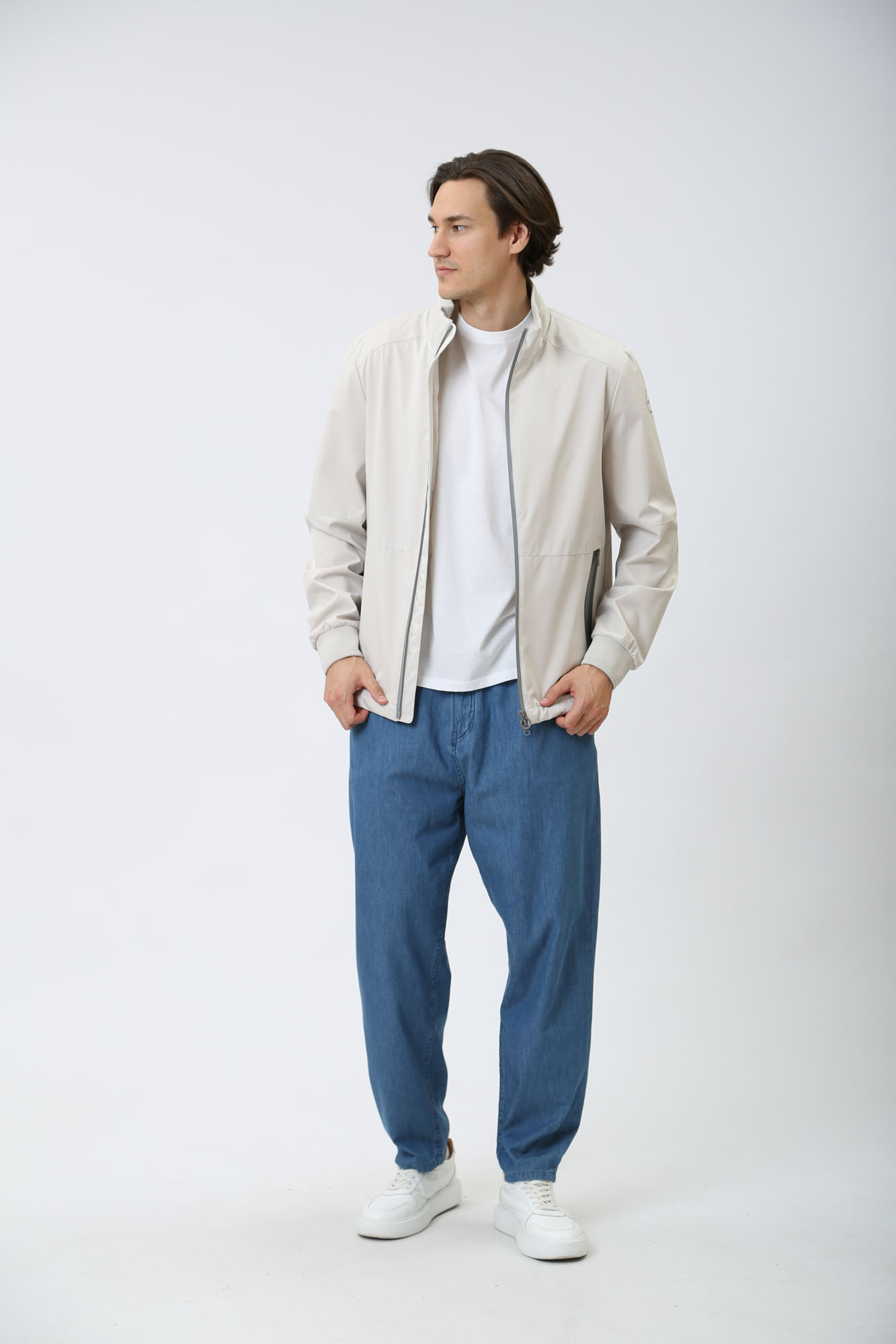 M4522VT3083F Ветровка Geox Серый