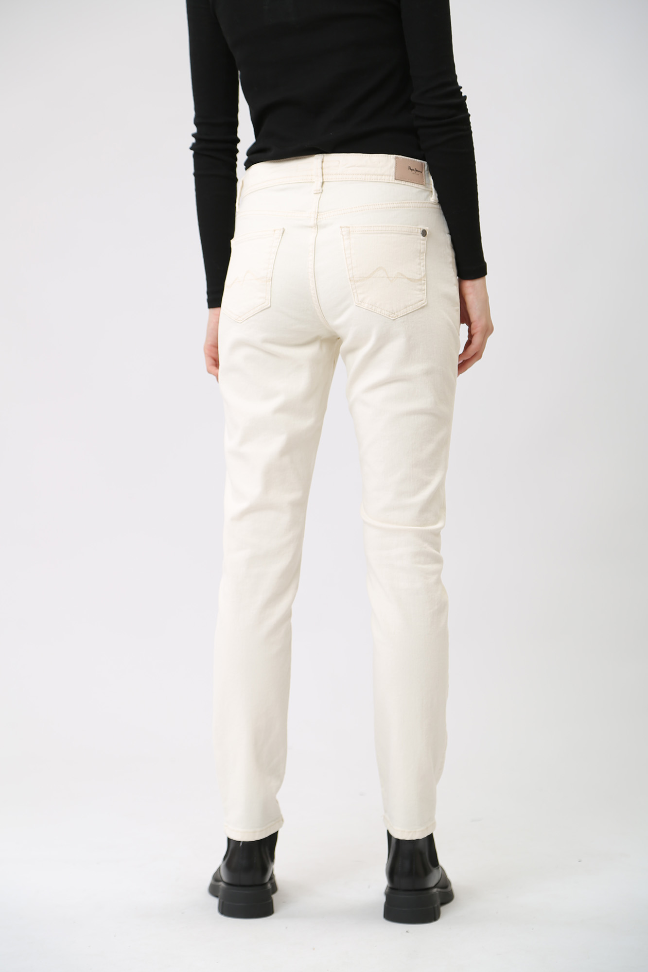 PL204591WI5 джинсы tapered jeans hw  pepe jeans 