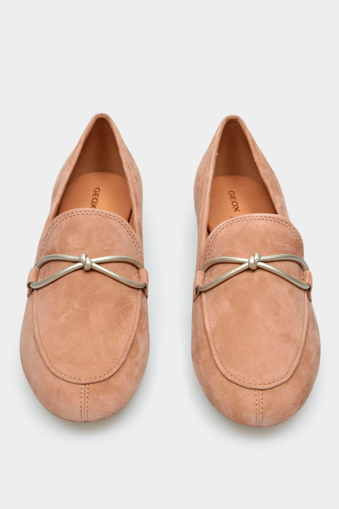 D654JD00021C5000 Мокасины Geox Бежевый