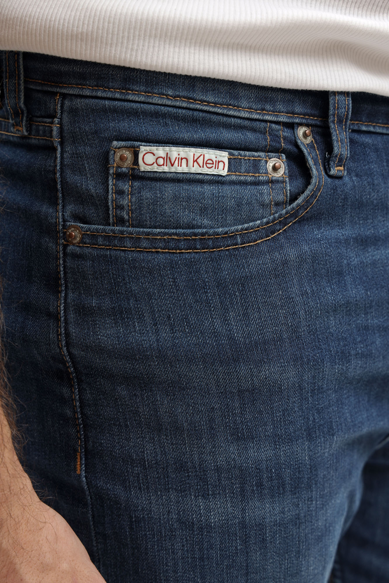 LV04RE779G Джинсы Calvin Klein Jeans Синий