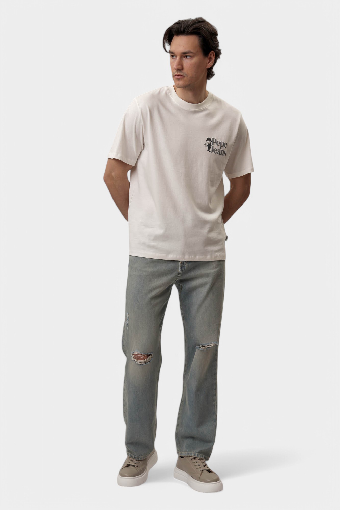 PM208200 Брюки джинсовые Pepe Jeans Голубой