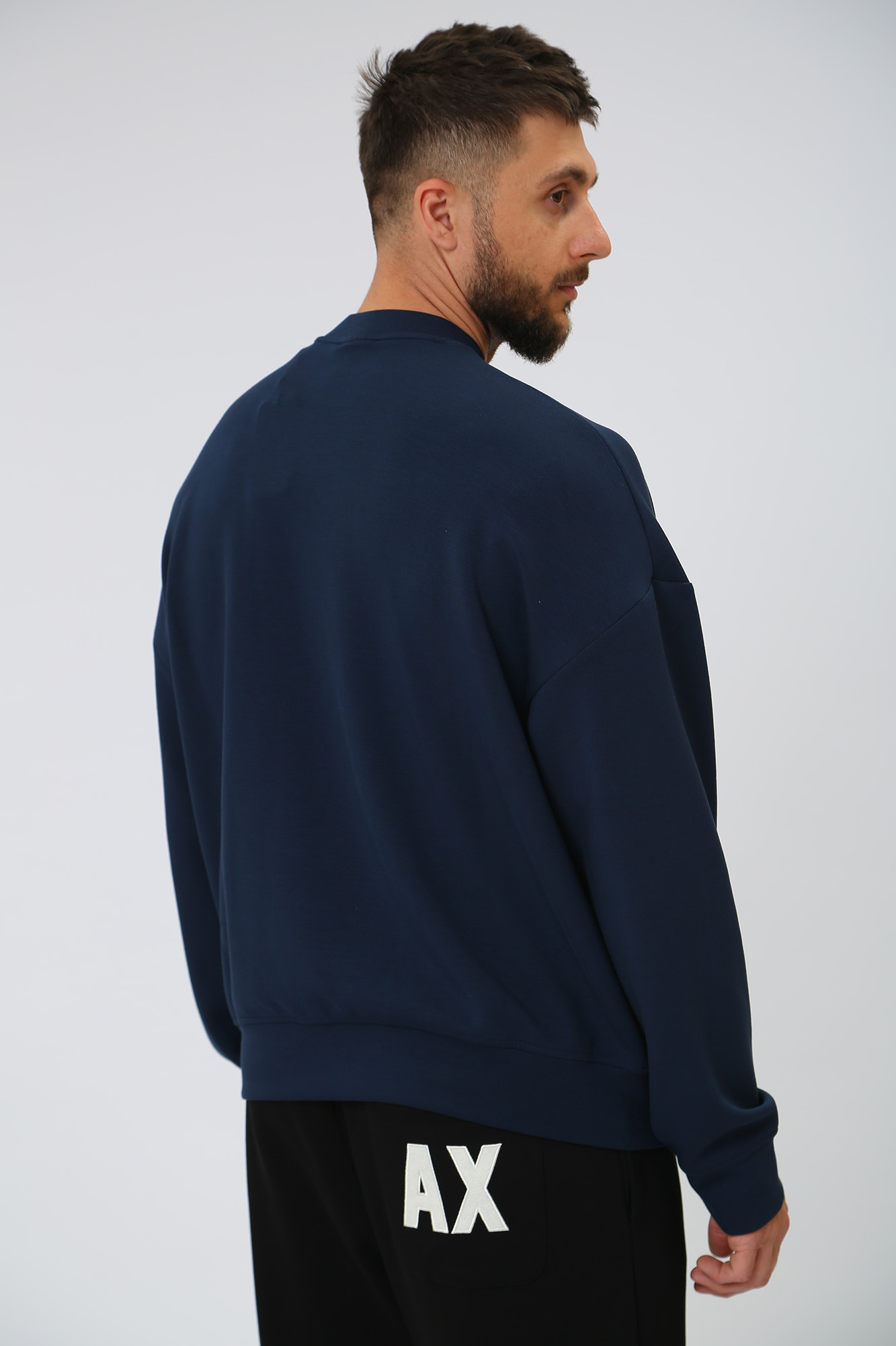 3RZMHM_ZJZDZ Свитшот Armani Exchange Синий