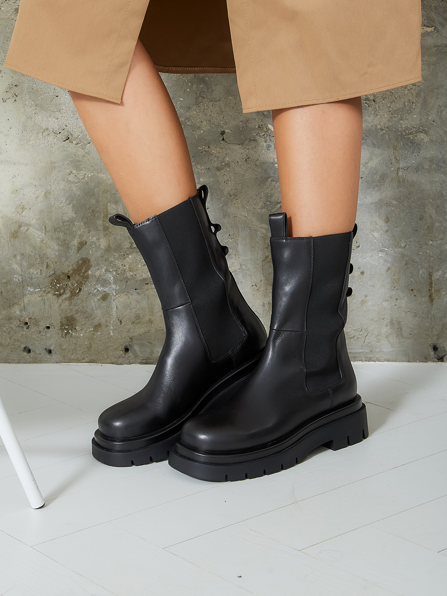 GLA697-660 Ботинки челси Graciana Черный