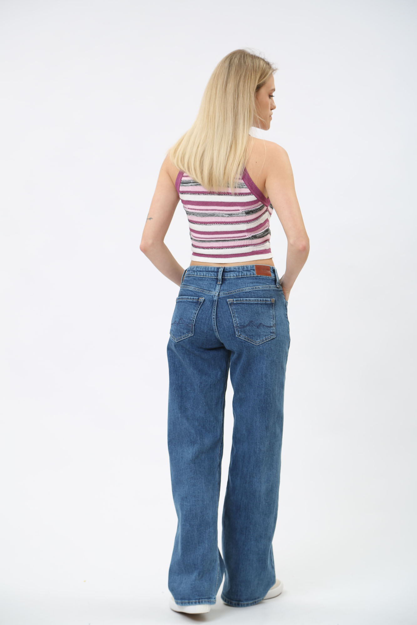 PL204699 джинсы loose st jeans hw  pepe jeans 