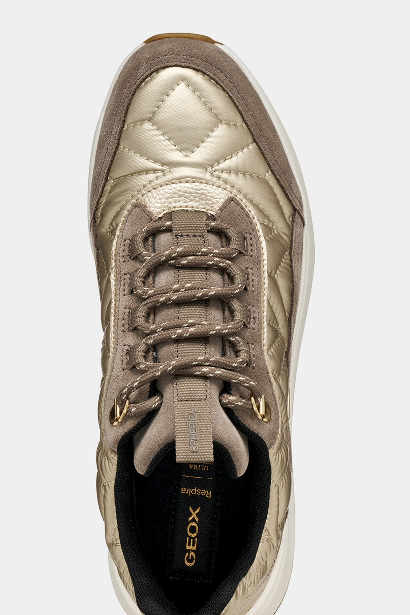 D46WPD0FU22C Кроссовки Geox Бежевый