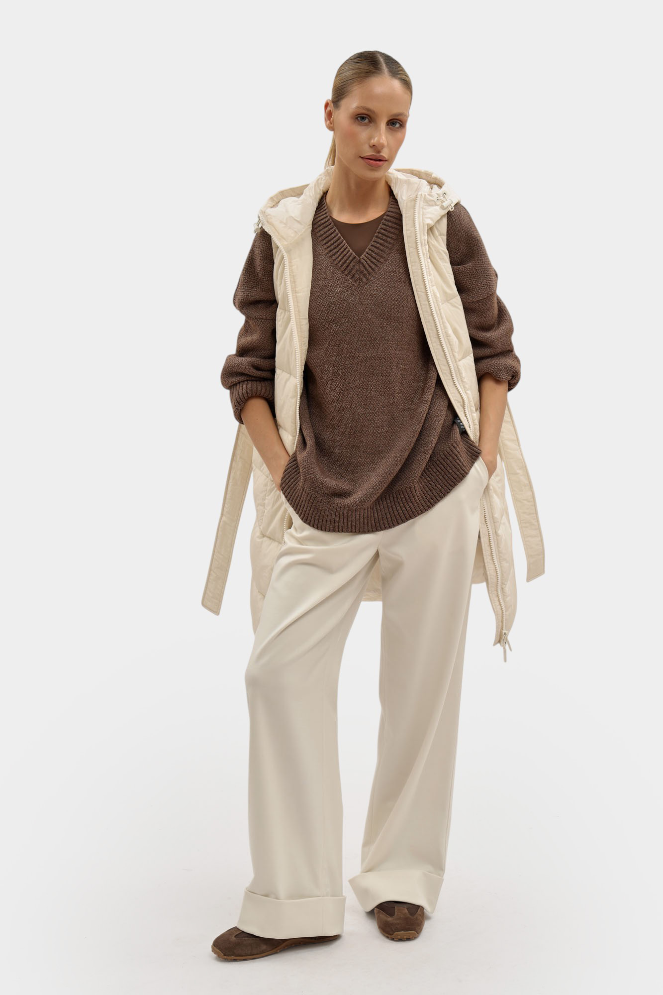 XW000651_AF16207 жилет утепленный armani exchange 