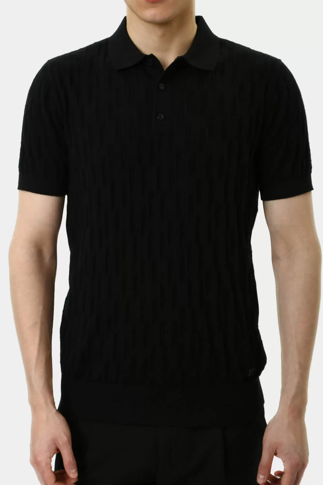 551306_655093 Поло Karl Lagerfeld Черный