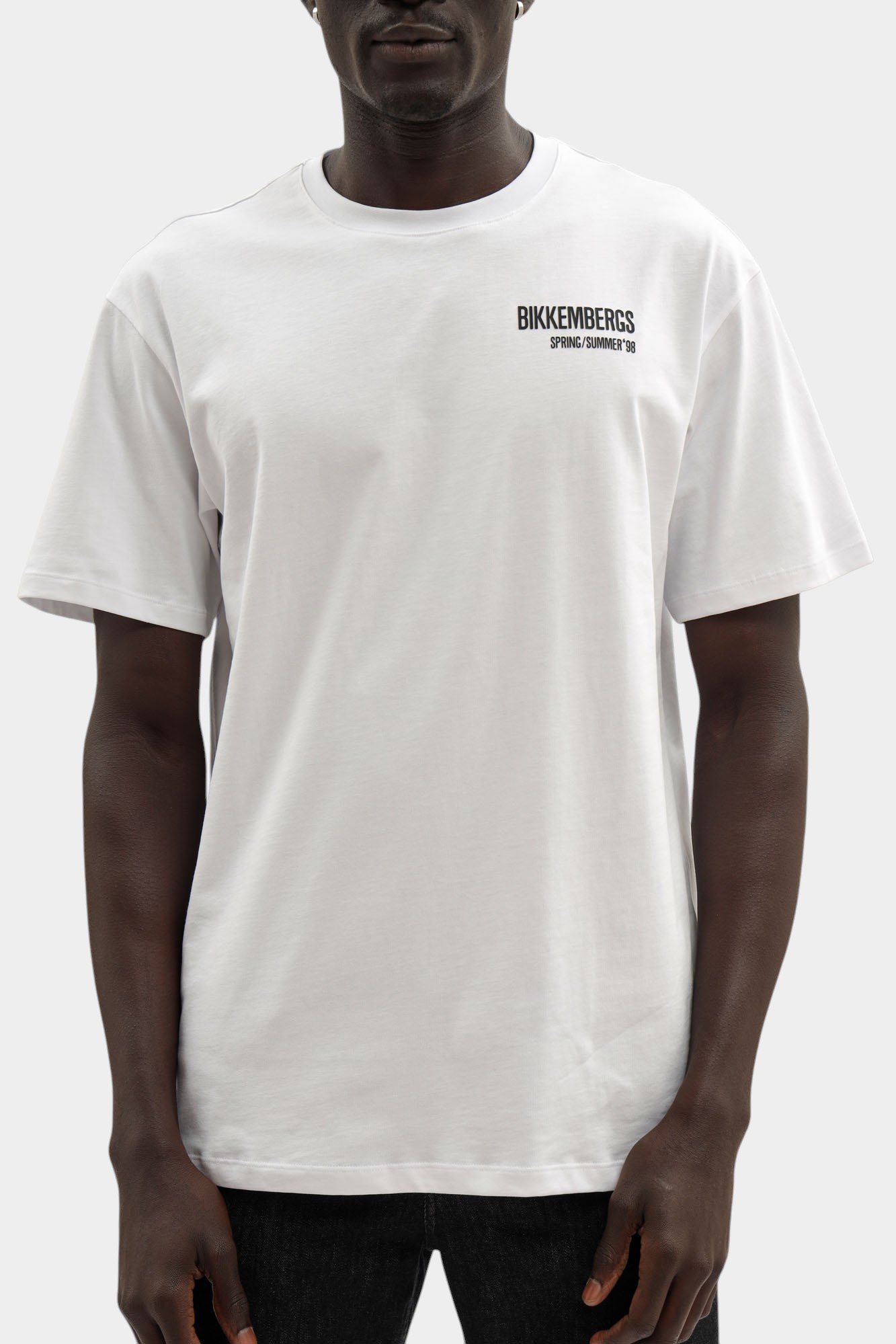 BMT1226 Футболка Bikkembergs Белый