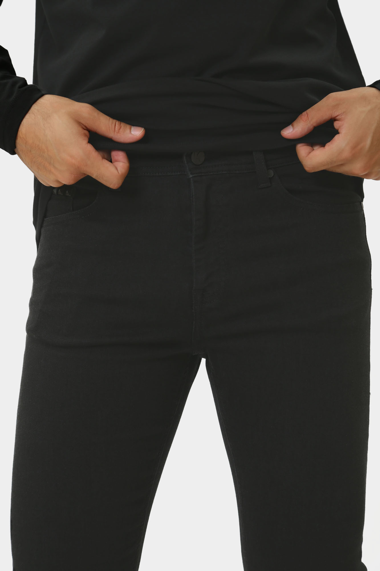 543861_26584 Брюки джинсовые Karl Lagerfeld Серый