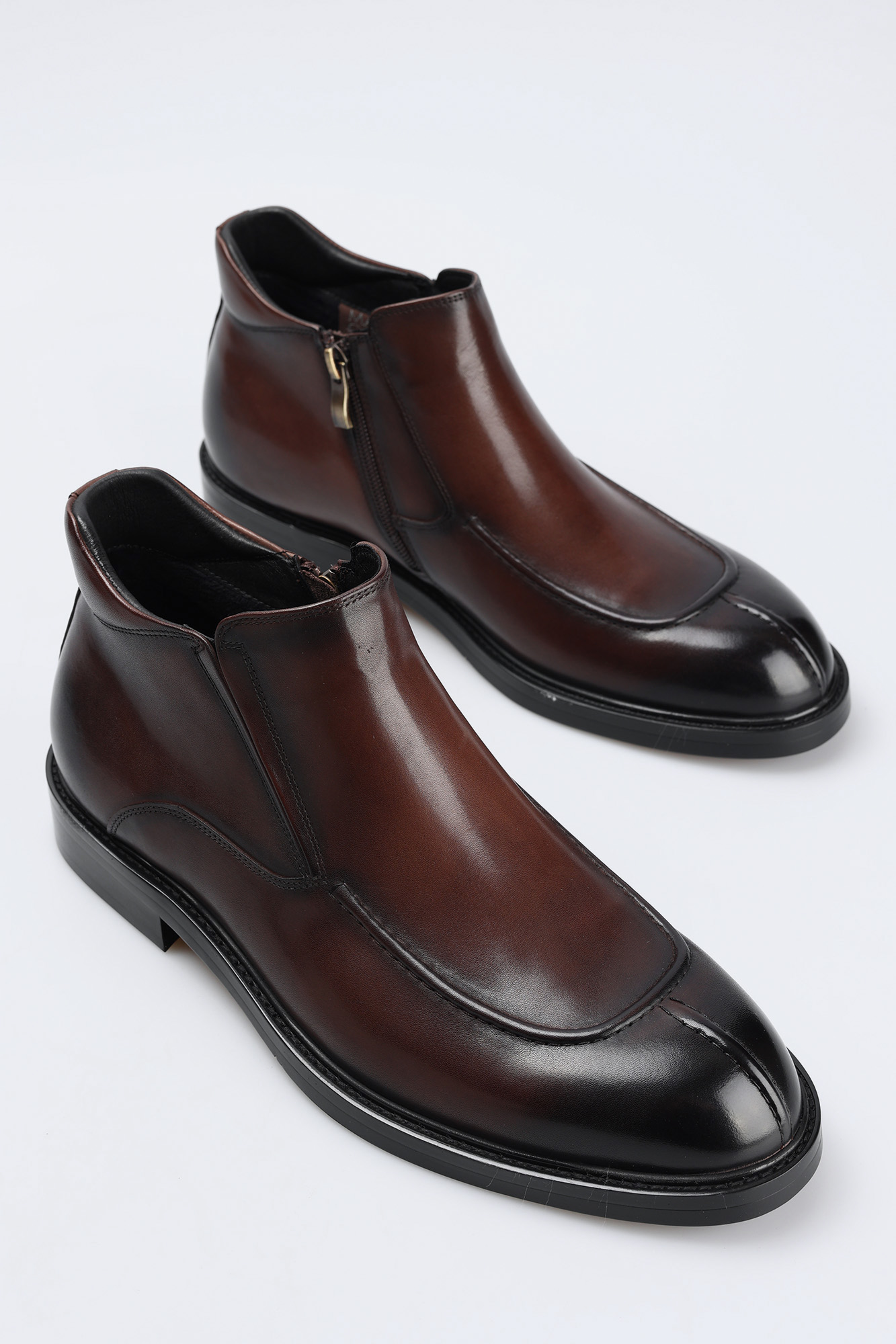 MC15046-MT/10 текстиль Ботинки муж кожа кор. Ботинки Marc Cony Коричневый