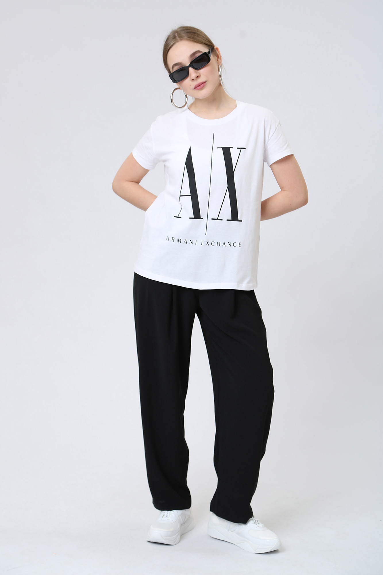8NYTCX_YJG3Z футболка armani exchange 