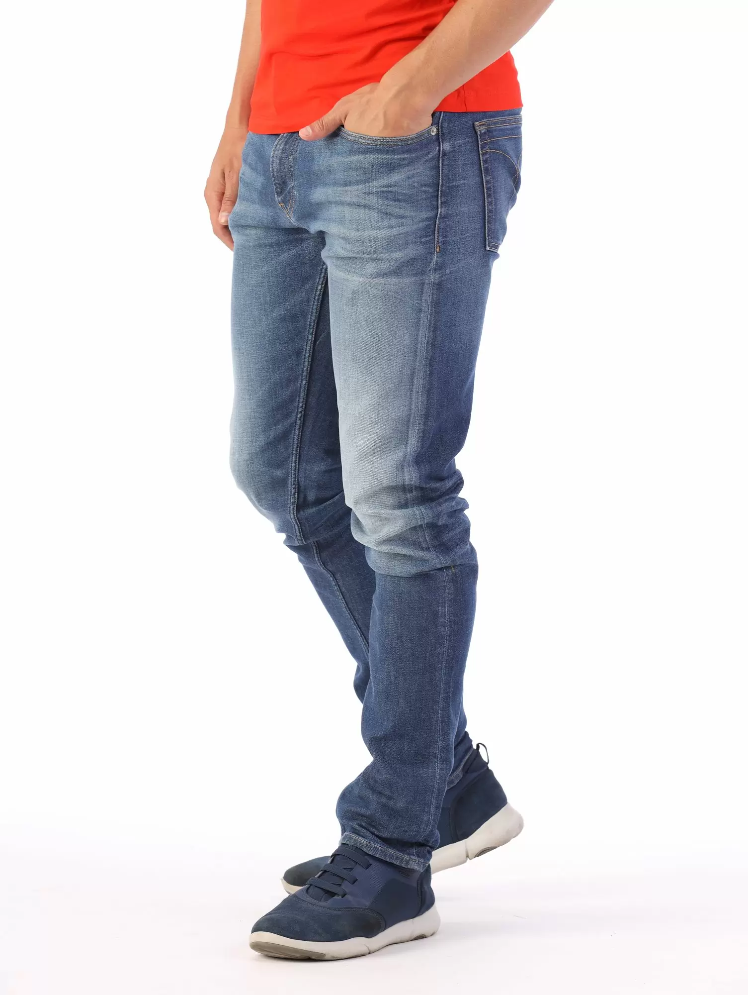 J30J314383_ Джинсы SLIM Calvin Klein Jeans Синий