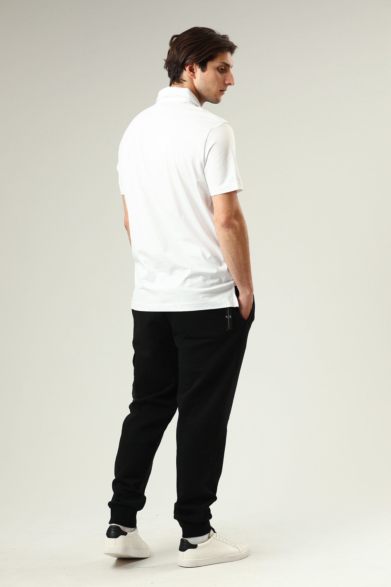 3LZPFA_ZJ6TZ Брюки спортивные джоггеры Armani Exchange Черный