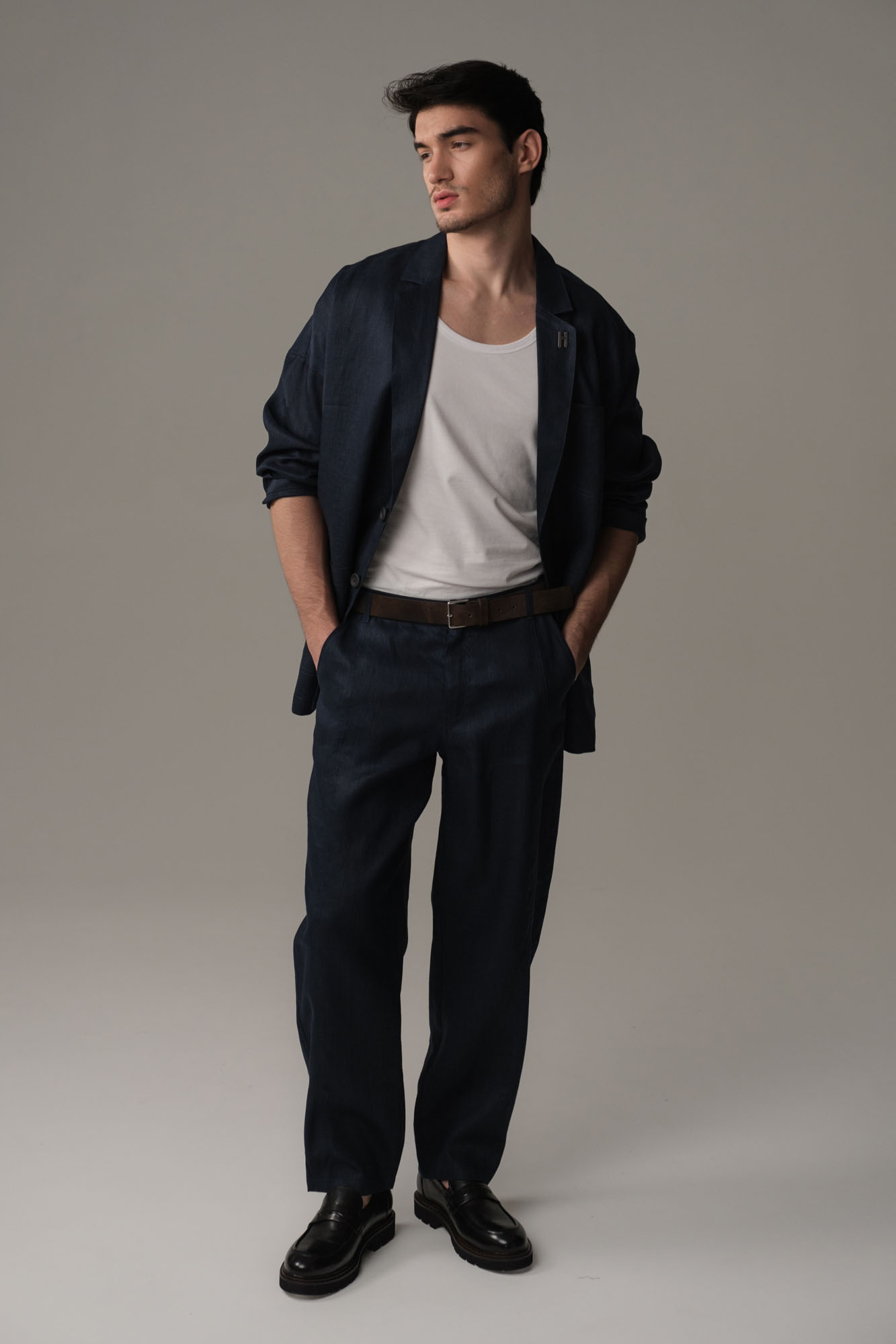 M-241-TH-56-1101 Брюки The Hills Синий