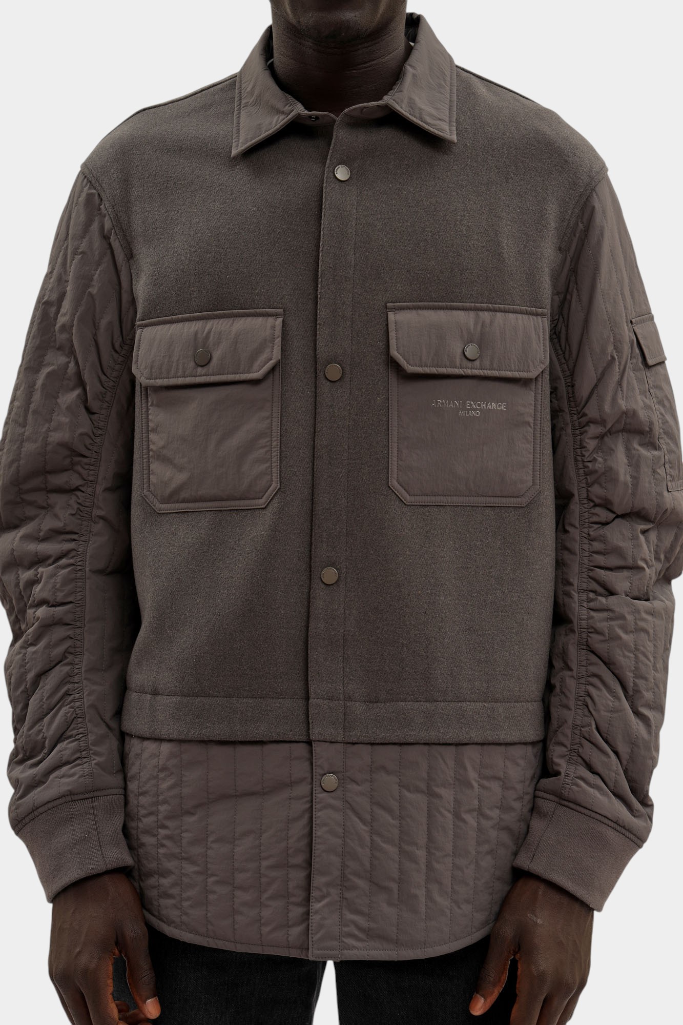 XM000969_AF18943 Куртка Armani Exchange Серый