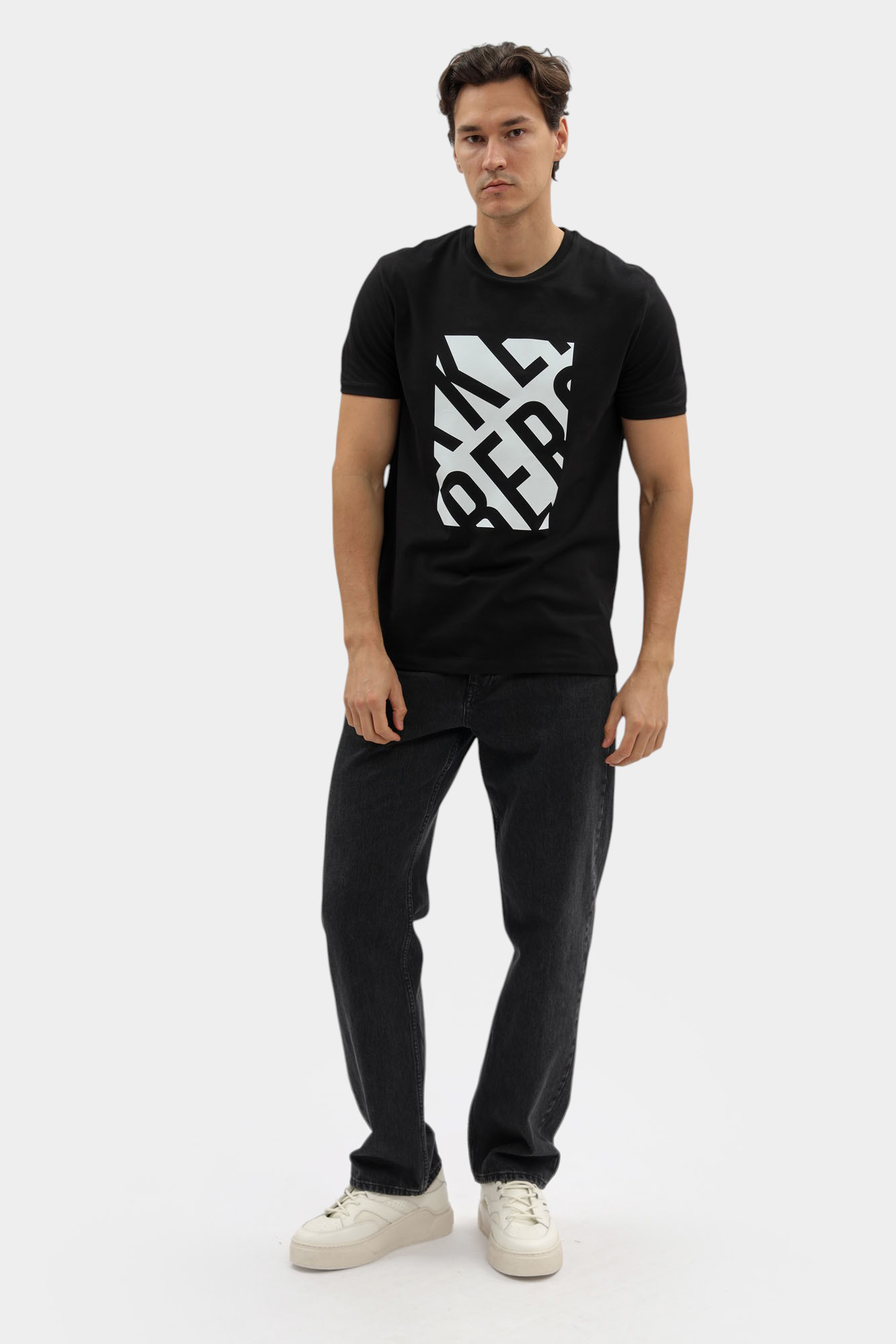 BMT1218 Футболка Bikkembergs Черный