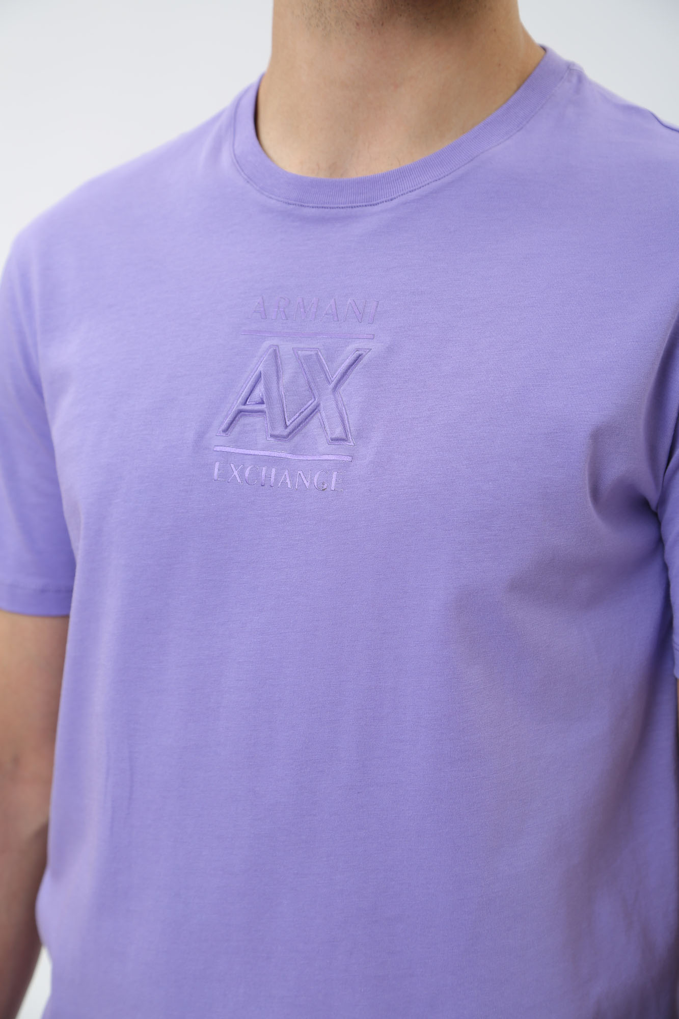 3DZTBF_ZJ3VZ Футболка Armani Exchange Фиолетовый