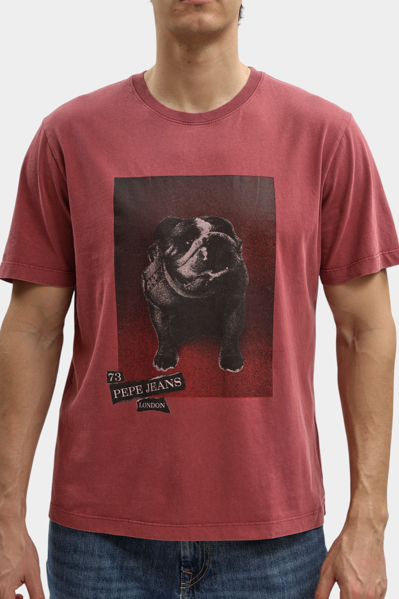 PM5010174 Футболка Pepe Jeans Красный