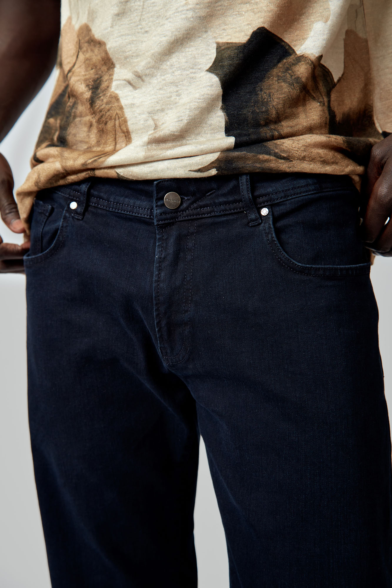 VM-OMA-33-361 Брюки джинсовые Van Mich Синий